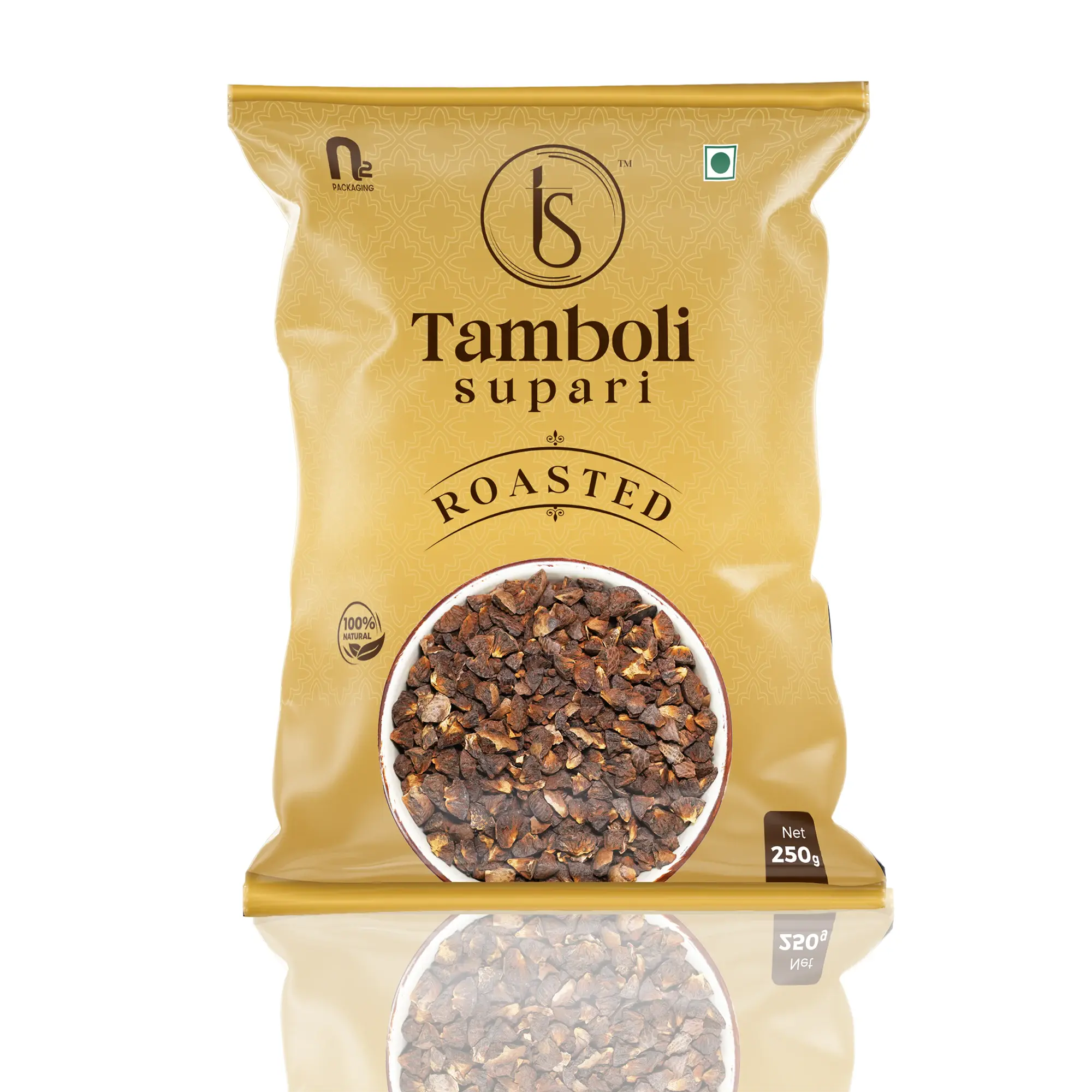 Tamboli Supari Roasted Tukda - Net 250gm.